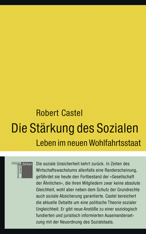 Die Stärkung des Sozialen von Castel,  Robert, Tillmann,  Michael