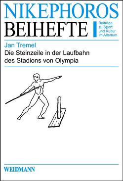 Die Steinzeile in der Laufbahn des Stadions von Olympia von Tremel,  Jan