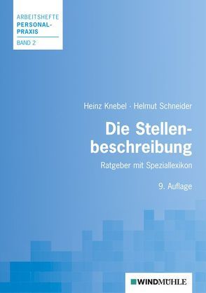 Die Stellenbeschreibung von Knebel,  Heinz, Schneider,  Helmut