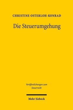 Die Steuerumgehung von Osterloh-Konrad,  Christine