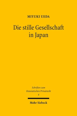 Die stille Gesellschaft in Japan von Ueda,  Miyuki