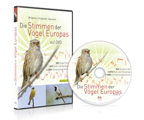 Die Stimmen der Vögel Europas auf DVD von Baumann,  Sabine, Bergmann,  Hans-Heiner, Engländer,  Wiltraud