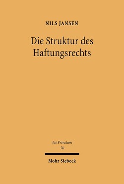 Die Struktur des Haftungsrechts von Jansen,  Nils