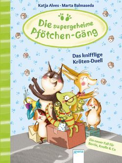 Die supergeheime Pfötchen-Gäng (4). Das knifflige Kröten-Duell von Alves,  Katja, Balmaseda,  Marta