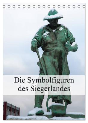 Die Symbolfiguren des Siegerlandes (Tischkalender 2024 DIN A5 hoch), CALVENDO Monatskalender von U. Irle,  Dag