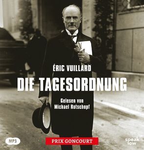 Die Tagesordnung von Denis,  Nicola, Rotschopf,  Michael, Vuillard,  Éric