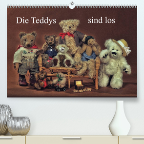 Die Teddys sind los (Premium, hochwertiger DIN A2 Wandkalender 2022, Kunstdruck in Hochglanz) von Eckerlin,  Claus