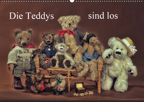 Die Teddys sind los (Wandkalender 2021 DIN A2 quer) von Eckerlin,  Claus