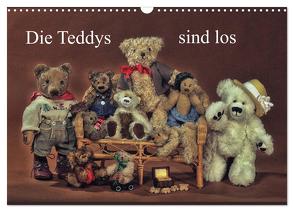 Die Teddys sind los (Wandkalender 2024 DIN A3 quer), CALVENDO Monatskalender von Eckerlin,  Claus