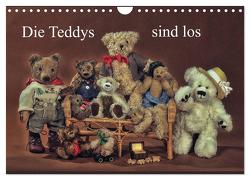 Die Teddys sind los (Wandkalender 2024 DIN A4 quer), CALVENDO Monatskalender von Eckerlin,  Claus