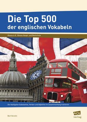 Die Top 500 der englischen Vokabeln von Kerstin,  Bert