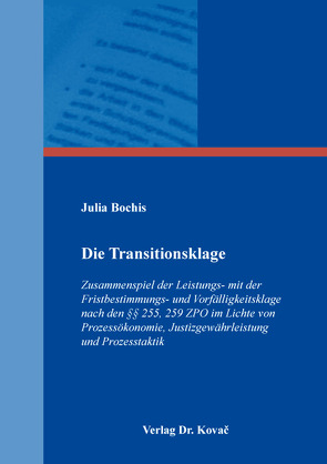 Die Transitionsklage von Bochis,  Julia