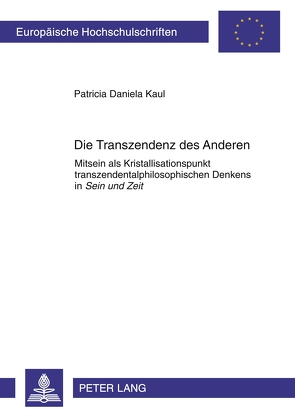 Die Transzendenz des Anderen von Kaul,  Patricia Daniela