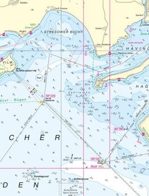 Die Trave bis Lübeck von Bundesamt für Seeschifffahrt und Hydrographie