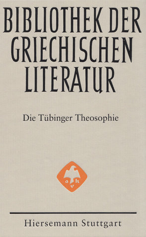 Die Tübinger Theosophie von Carrara,  Laura, Carrara,  Laura;Männlein-Robert,  Irmgard, Männlein-Robert,  Irmgard, Seng,  Helmut