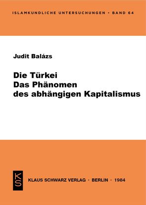 Die Türkei von Balász,  Judith