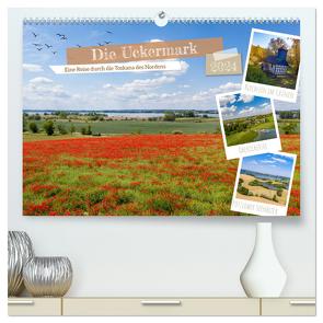 Die Uckermark – Eine Reise durch die Toskana des Nordens (hochwertiger Premium Wandkalender 2024 DIN A2 quer), Kunstdruck in Hochglanz von Grellmann Photography,  Tilo