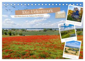 Die Uckermark – Eine Reise durch die Toskana des Nordens (Tischkalender 2024 DIN A5 quer), CALVENDO Monatskalender von Grellmann Photography,  Tilo