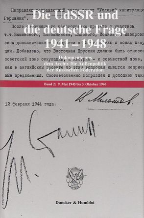 Die UdSSR und die deutsche Frage 1941–1948. von Knoll,  Viktor, Kynin,  Georgij P., Laufer,  Jochen P.