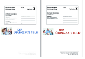 Die Übungssätze Teile III + IV – Variante 2 von Gress,  Bernhard, Semper,  Dr. Lothar