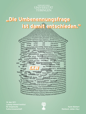 „Die Umbenennungsfrage ist damit entschieden.“ von Bürkert,  Karin, Johler,  Reinhard