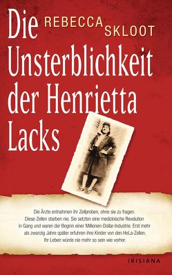 Die Unsterblichkeit der Henrietta Lacks von Skloot,  Rebecca, Vogel,  Sebastian