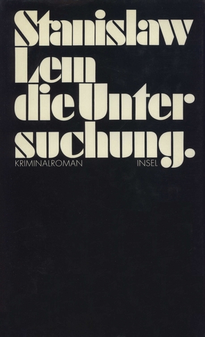 Die Untersuchung von Lem,  Stanislaw, Mayer,  Hans Juergen, Reuter,  Jens