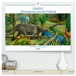 Die Urgeschichte (hochwertiger Premium Wandkalender 2024 DIN A2 quer), Kunstdruck in Hochglanz von Susan Folgner,  dieKLEINERT/