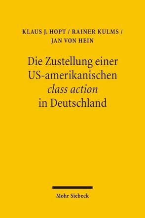 Die US-amerikanische Class Action und ihre deutsche Funktionsäquivalente von Eichholtz,  Stephanie