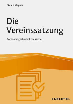 Die Vereinssatzung von Wagner,  Stefan
