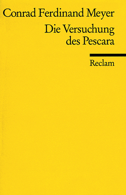 Die Versuchung des Pescara von Meyer,  Conrad F