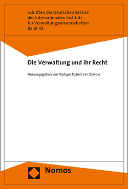 Die Verwaltung und ihr Recht von Rubel,  Rüdiger, Ziekow,  Jan