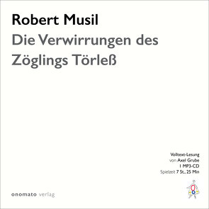 Die Verwirrungen des Zöglings Törleß von Musil,  Robert