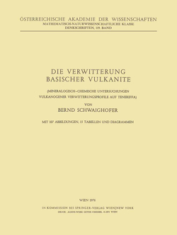 Die Verwitterung Basischer Vulkanite von Schwaighofer,  B.