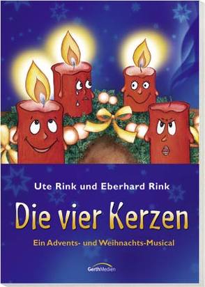 Die vier Kerzen (Arbeitsheft) von Derksen,  Viktor, Rink,  Eberhard, Rink,  Friedemann, Rink,  Ute