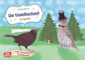 Die Vogelhochzeit. Kamishibai Bildkartenset. von Bosch,  Monika