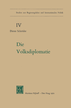 Die Volksdiplomatie von Schröder,  D