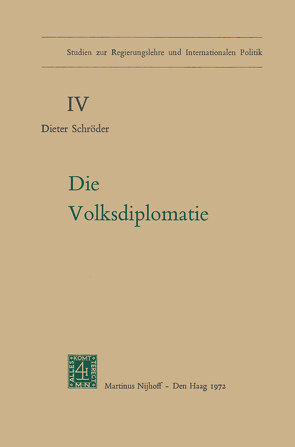 Die Volksdiplomatie von Schröder,  D