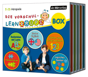 Die Vorschul-Lernraupen-Box von Bielfeldt,  Rainer, Hildebrand,  Kathrin, Kauffmann,  Jonna, Kauffmann,  Joschi, Kötting,  Dagmar, Riedinger,  Tom, Weyland,  Nils, Zorn,  Swantje