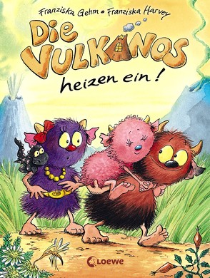 Die Vulkanos heizen ein! von Gehm,  Franziska, Harvey,  Franziska