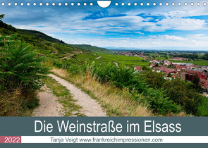 Die Weinstaße im Elsass (Wandkalender 2022 DIN A4 quer) von Voigt,  Tanja