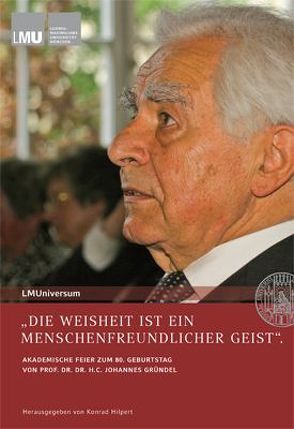 „Die Weisheit ist ein menschenfreundlicher Geist“. von Hilpert,  Konrad