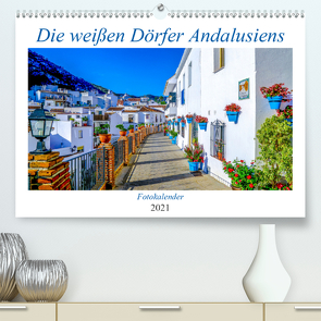 Die weißen Dörfer Andalusiens (Premium, hochwertiger DIN A2 Wandkalender 2021, Kunstdruck in Hochglanz) von Biskupek,  Sylvia