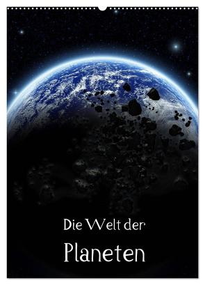 Die Welt der Planeten (Wandkalender 2024 DIN A2 hoch), CALVENDO Monatskalender von Gatterwe,  Simone