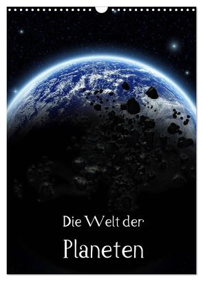 Die Welt der Planeten (Wandkalender 2024 DIN A3 hoch), CALVENDO Monatskalender von Gatterwe,  Simone