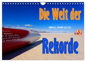 Die Welt der Rekorde – Bonneville Speedway (Wandkalender 2024 DIN A4 quer), CALVENDO Monatskalender von Ehrentraut,  Dirk