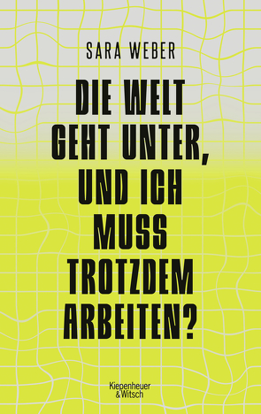 Die Welt geht unter, und ich muss trotzdem arbeiten? von Weber,  Sara