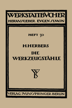 Die Werkzeugstähle von Herbers,  Hugo