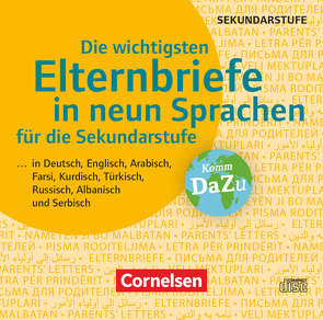 Die wichtigsten Elternbriefe in neun Sprachen für die Sekundarstufe I – … in Deutsch, Englisch, Arabisch, Farsi, Kurdisch, Türkisch, Russisch, Albanisch und Serbisch von Jansen,  Peter, Kühn,  Ralph