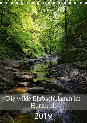 Die wilde Ehrbachklamm im Hunsrück (Tischkalender 2019 DIN A5 hoch) von Frost,  Anja